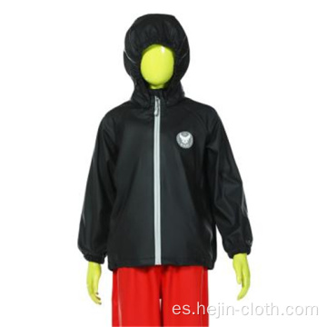 Ropa impermeable para niños de poliuretano impermeable y ecológica